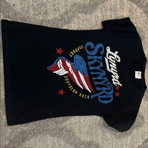 Black Lynyrd Skynyrd Graphic T-Shirt